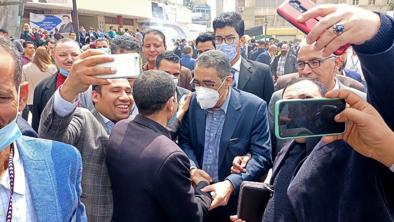 ضياء رشوان يشارك في انتخابات نقابة الصحفيين 