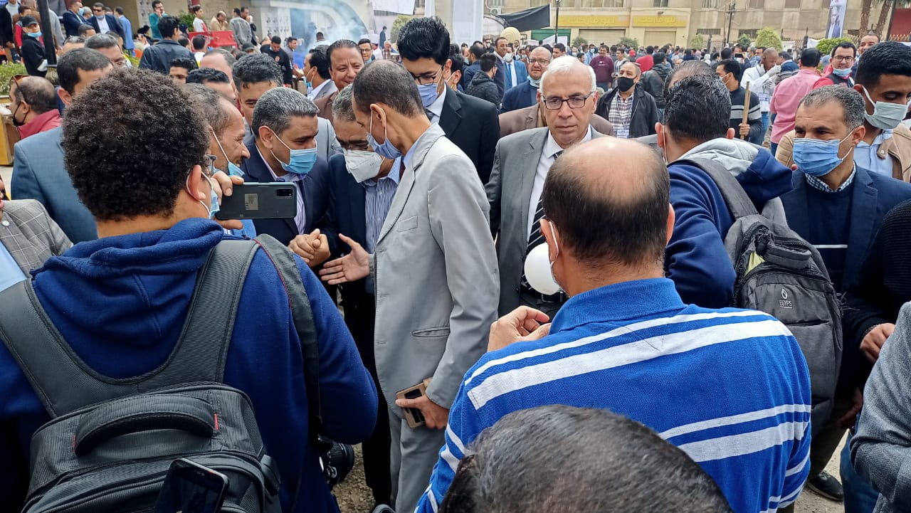 ضياء رشوان يشارك في انتخابات نقابة الصحفيين 