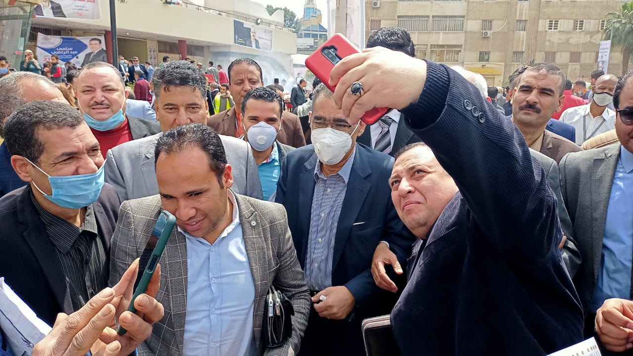 ضياء رشوان يشارك في انتخابات نقابة الصحفيين 