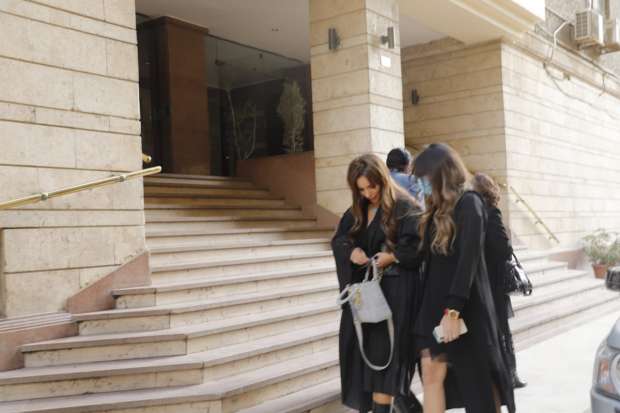 عزاء ابنة جومانا مراد