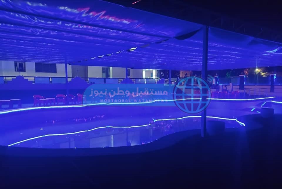 مركز دكتور حسن حلمي لتأهيل ذوي الاحتياجات الخاصة بالوادي الجديد، يضاء باللون الأزرق (2)