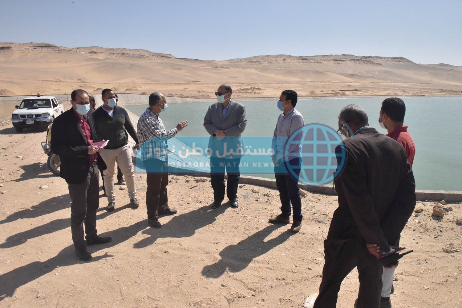 محافظ أسيوط يتفقد مشروع صرف صحى منطقة بنى غالب الصناعية (5)