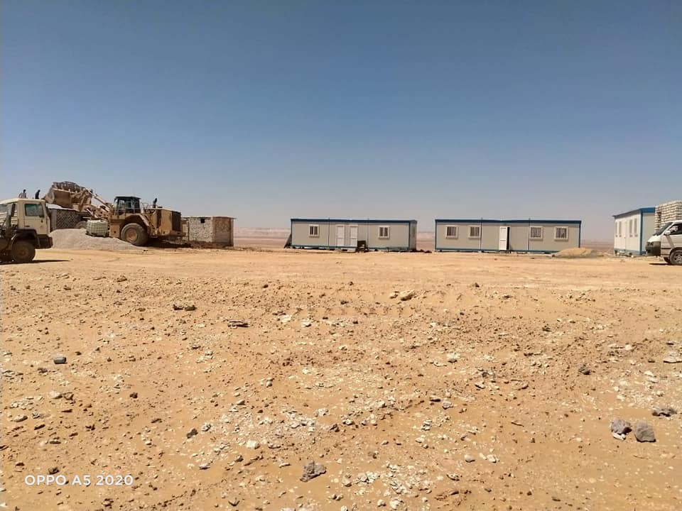 النقل تبدا تعديل مسار منطق النقب الجبلية في الوادي الجديد بـ125 مليون جنيه (2)