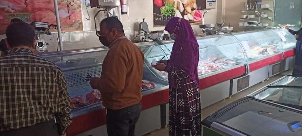 جانب من حملات ضبط الأسواق في الوادي الجديد (3)