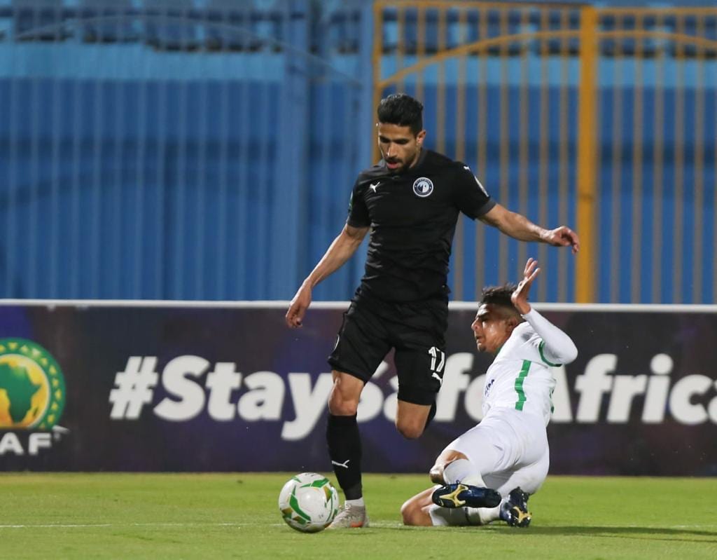 جانب من المباراة