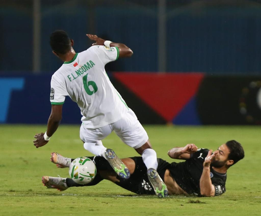 جانب من المباراة