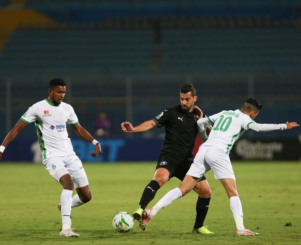 جانب من المباراة