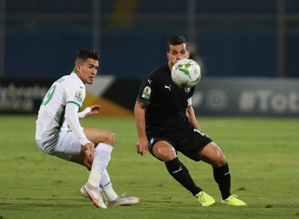 جانب من المباراة
