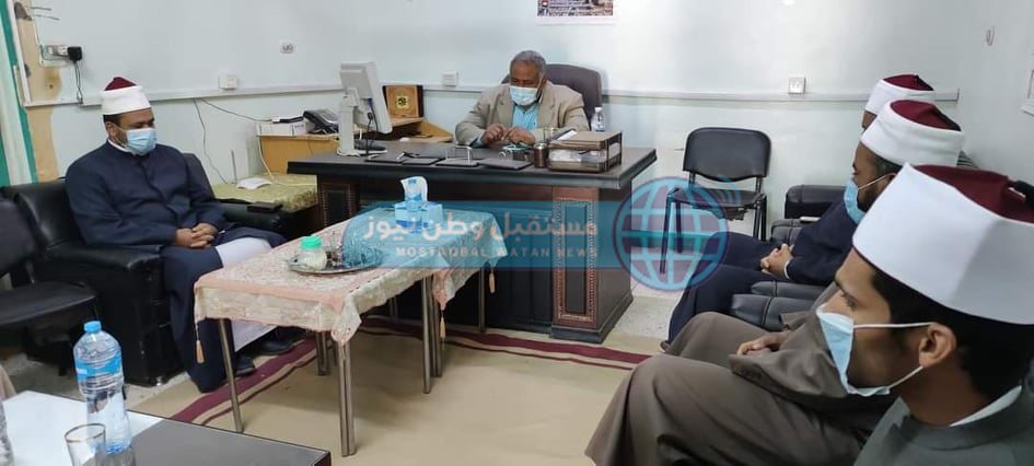 اجتماع رئيس مركز بلاط مع الأوقاف والازهر (3)