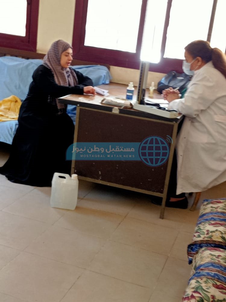 قوافل طبية علاجية بالتعاون مع وحدة حقوق الانسان (5)