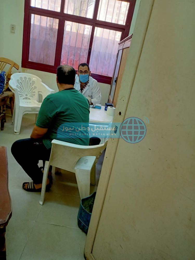 قوافل طبية علاجية بالتعاون مع وحدة حقوق الانسان (6)