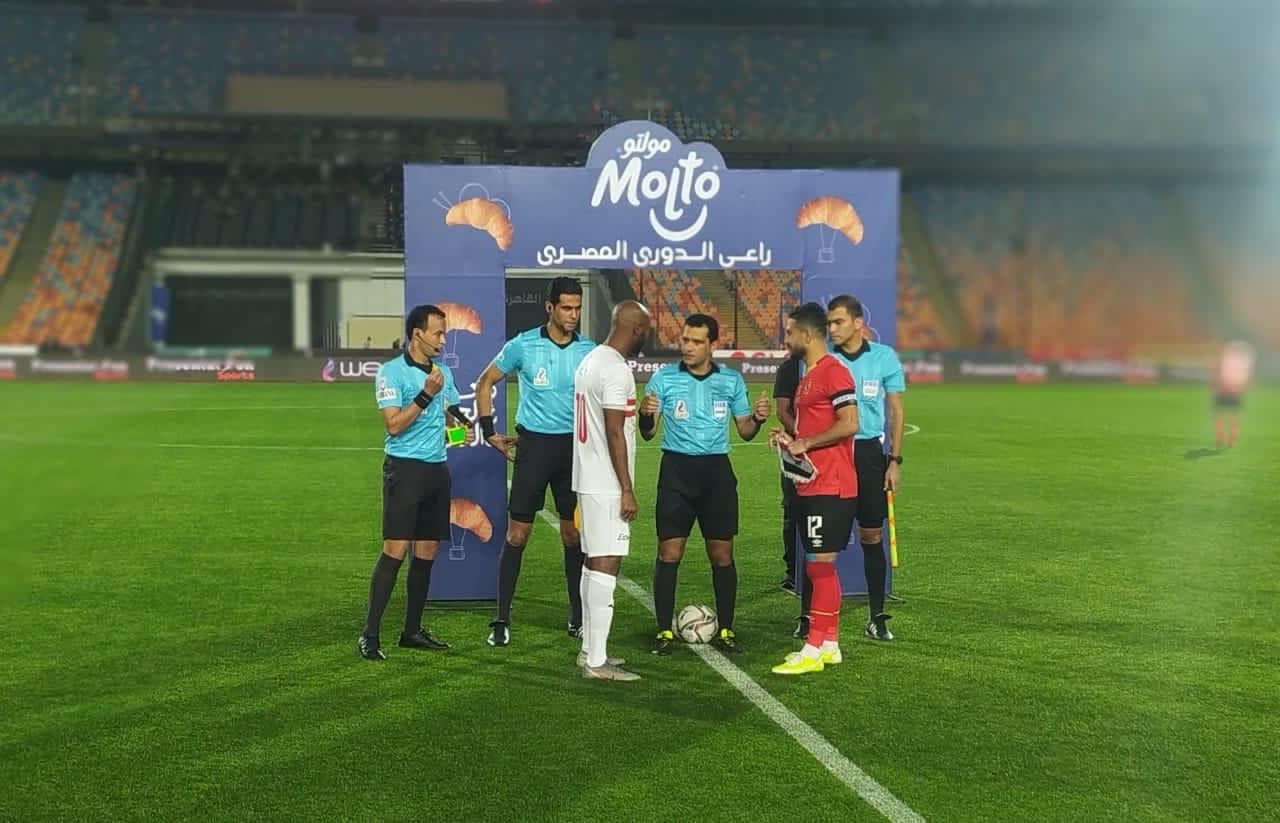جانب من مباراة الأهلي والزمالك