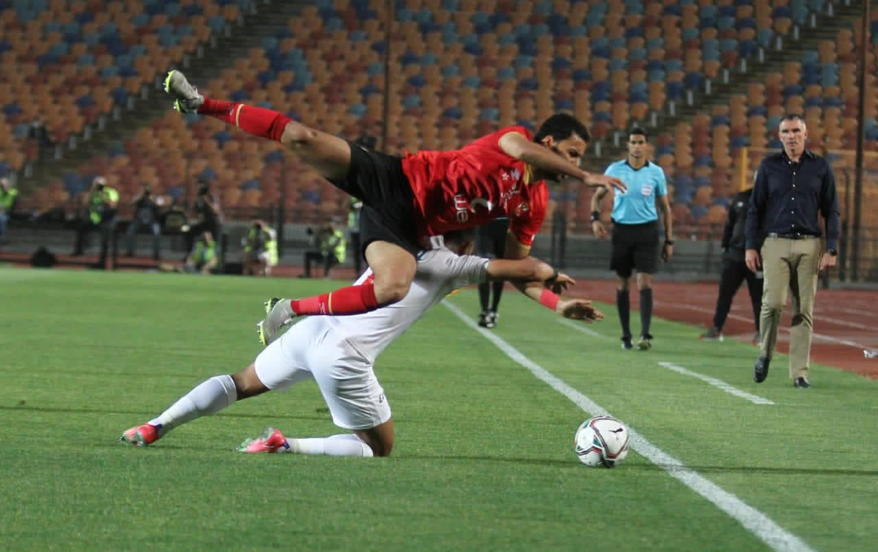 جانب من مباراة الأهلي والزمالك