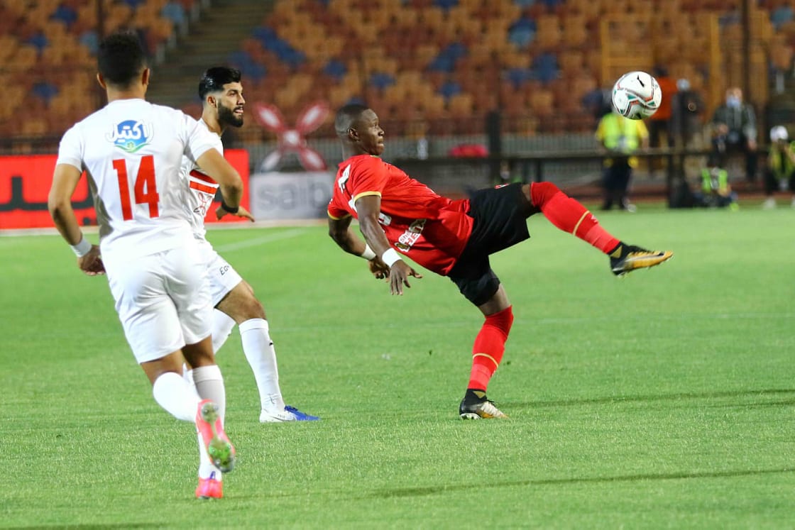 جانب من مباراة الأهلي والزمالك