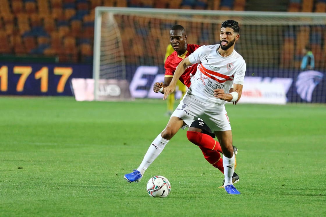 جانب من مباراة الأهلي والزمالك