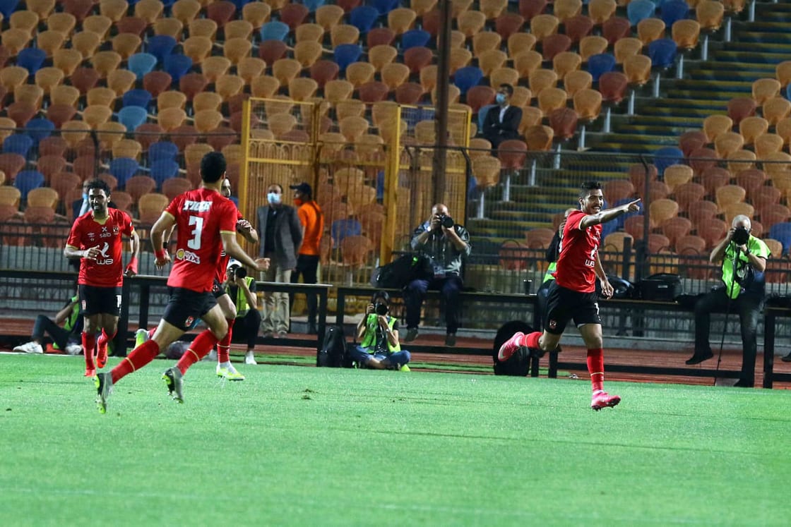 جانب من مباراة الأهلي والزمالك