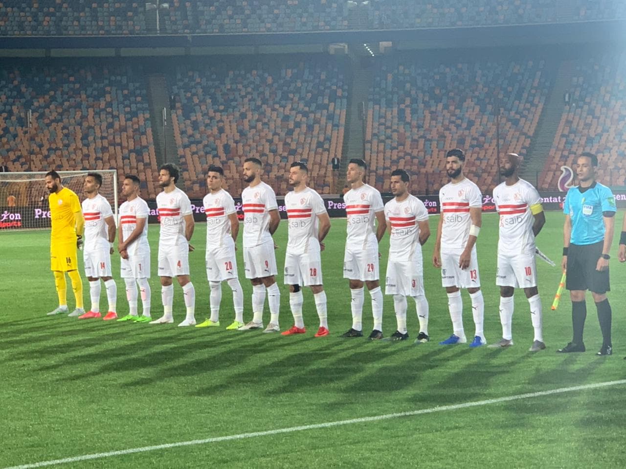 جانب من مباراة الأهلي والزمالك