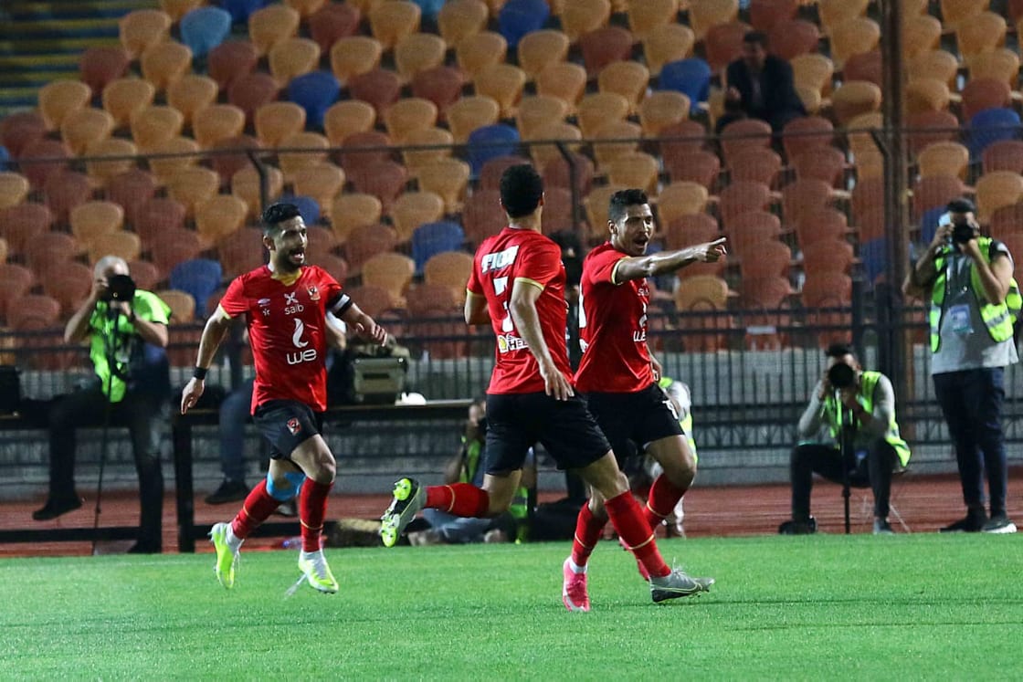 جانب من مباراة الأهلي والزمالك