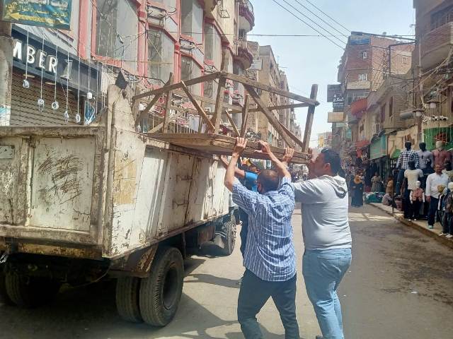 لإزالة الإشغالات وإعادة 4