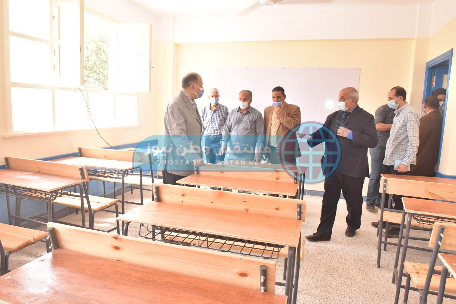 محافظ أسيوط يفتتح جناحي توسع بمدرسة أسيوط الثانوية الزراعية (18)