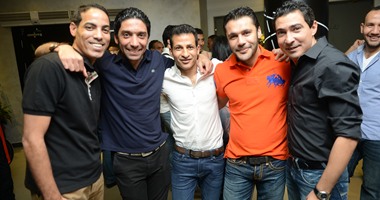 محمد بركات وسط لاعبي الأهلي