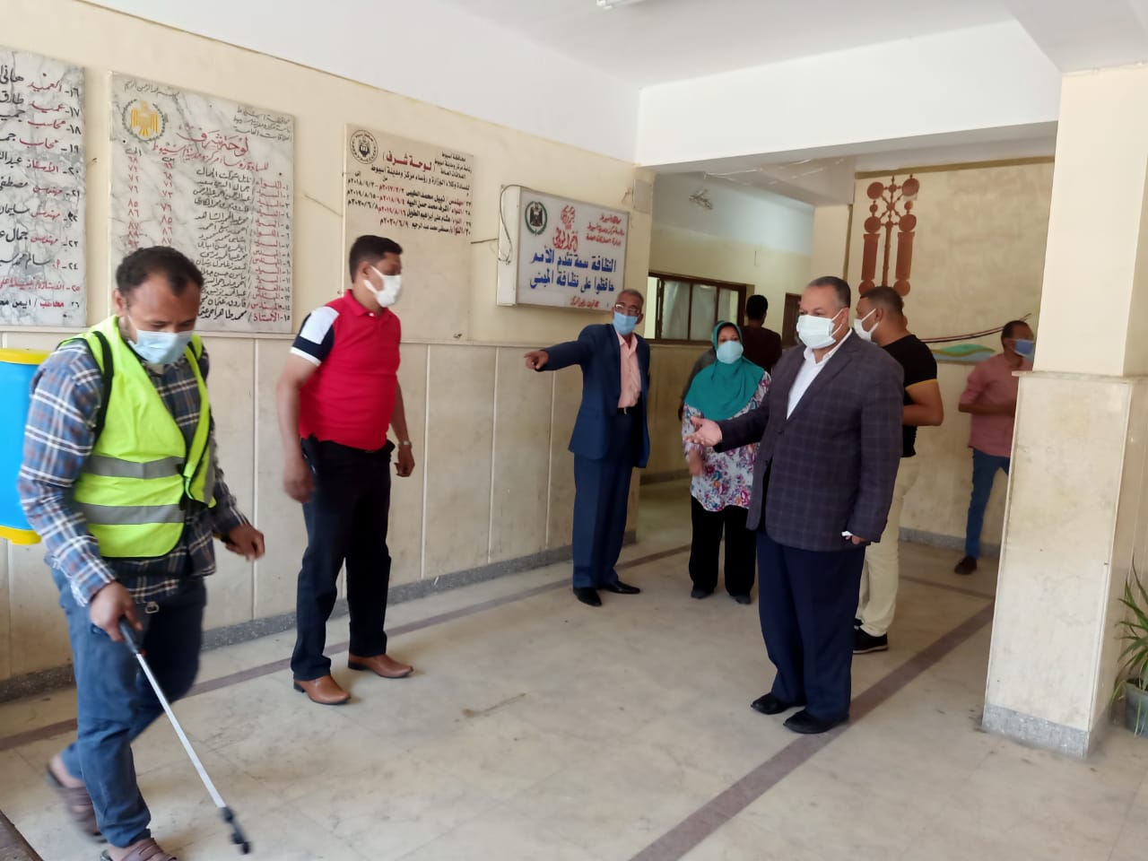 حملة تطهير برئاسة السكرتير المساعد بمجمع المصالح (4)