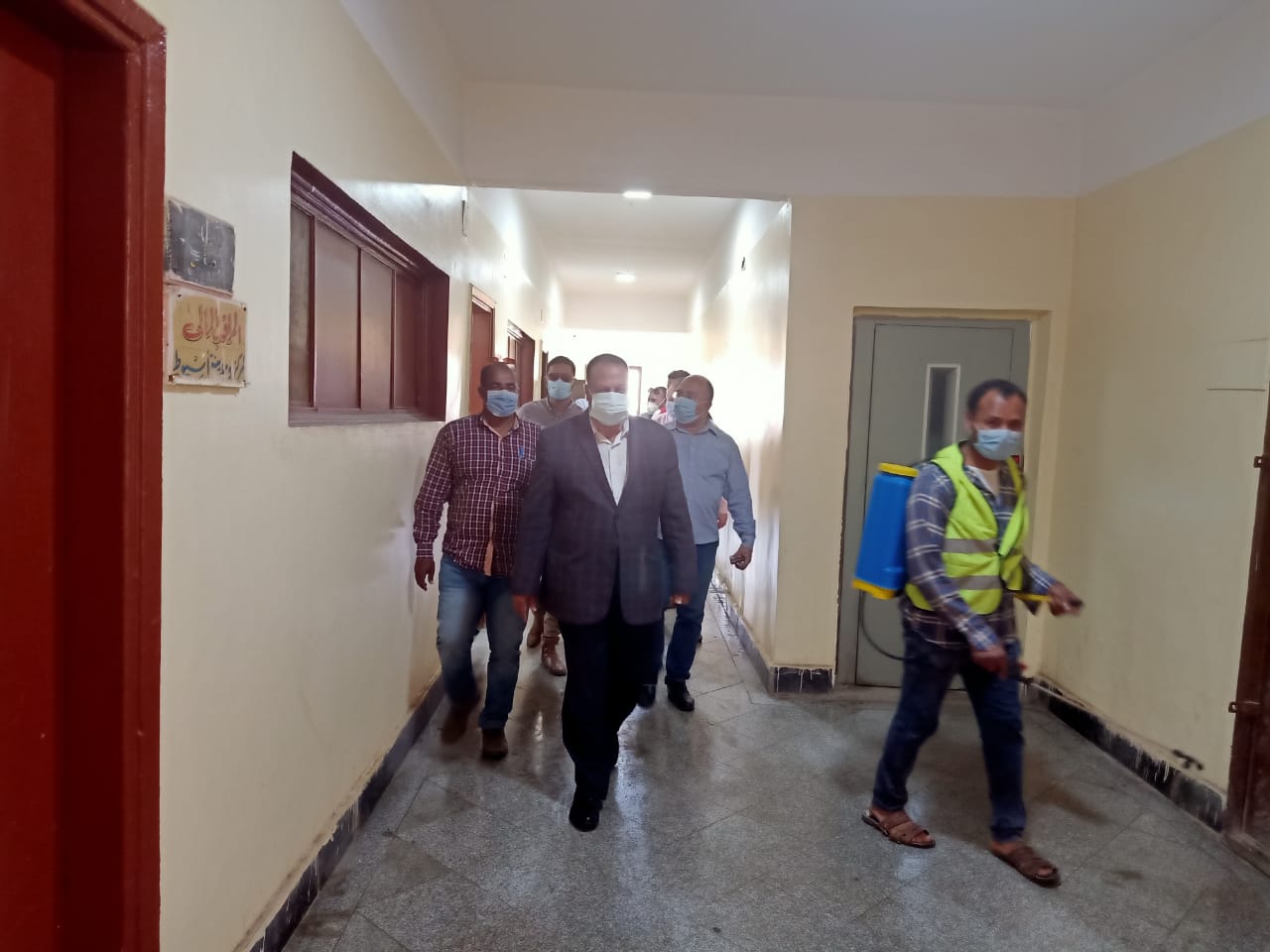حملة تطهير برئاسة السكرتير المساعد بمجمع المصالح (3)