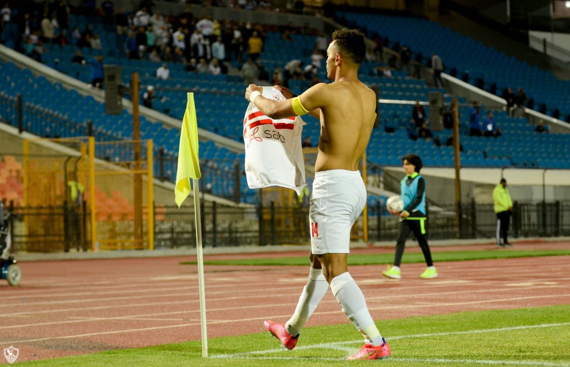 جانب من مباراة الزمالك والبنك الأهلي