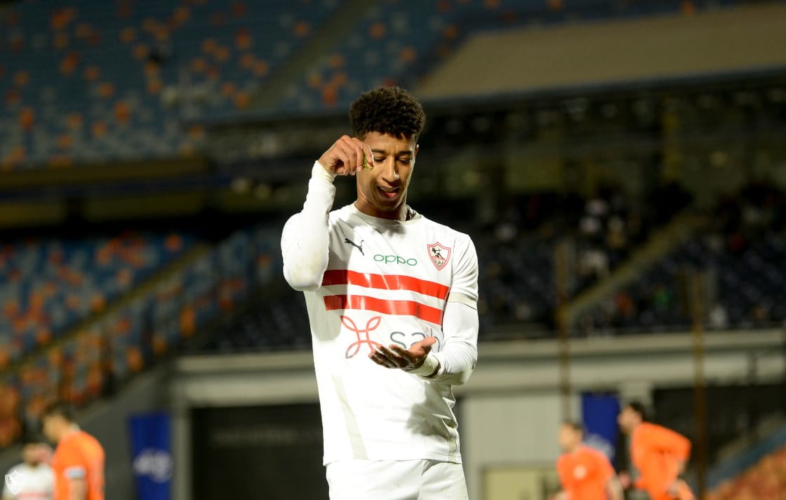 جانب من مباراة الزمالك والبنك الأهلي