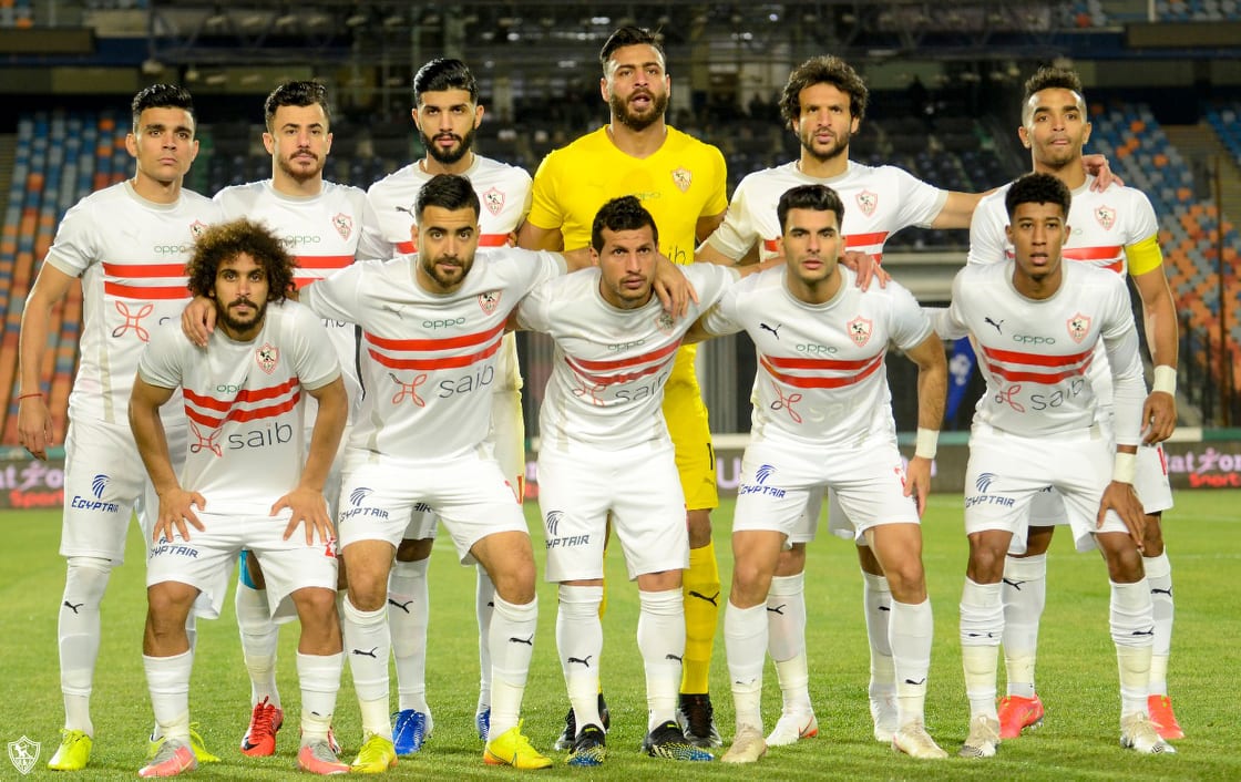 جانب من مباراة الزمالك والبنك الأهلي