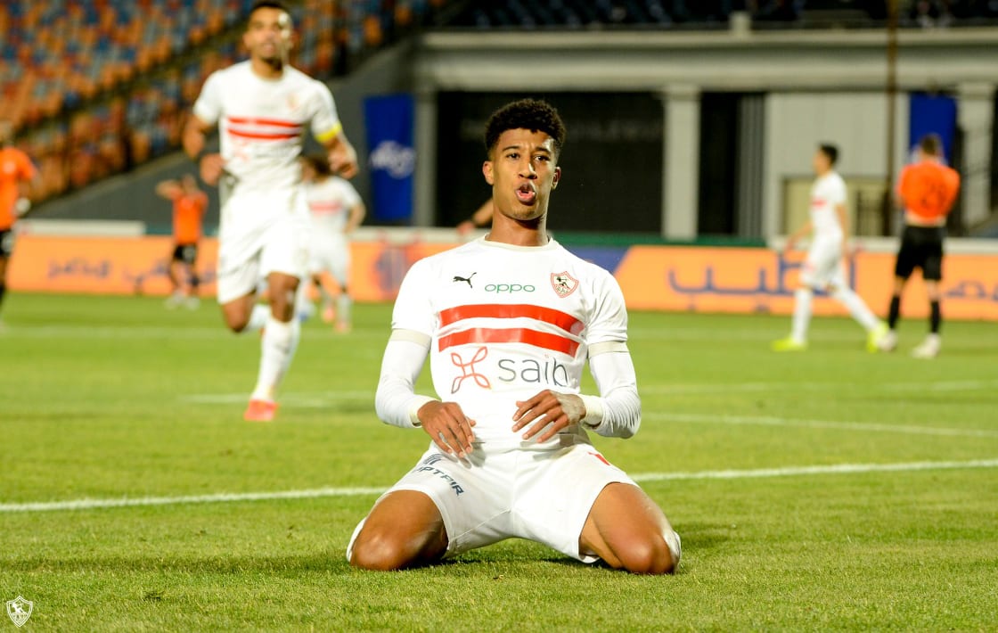 جانب من مباراة الزمالك والبنك الأهلي