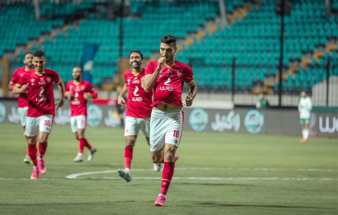 جانب من مباراة الأهلي والمصري