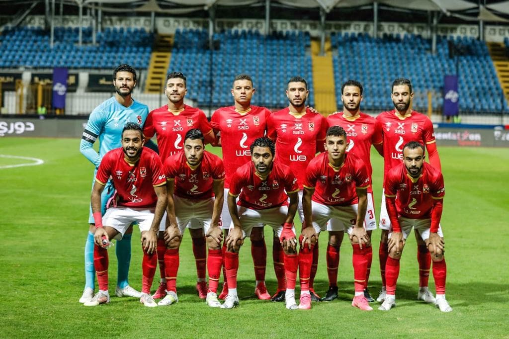 جانب من مباراة الأهلي والمصري