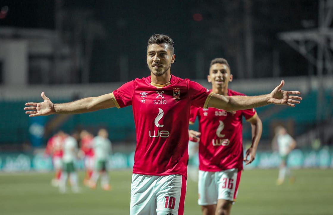 جانب من مباراة الأهلي والمصري