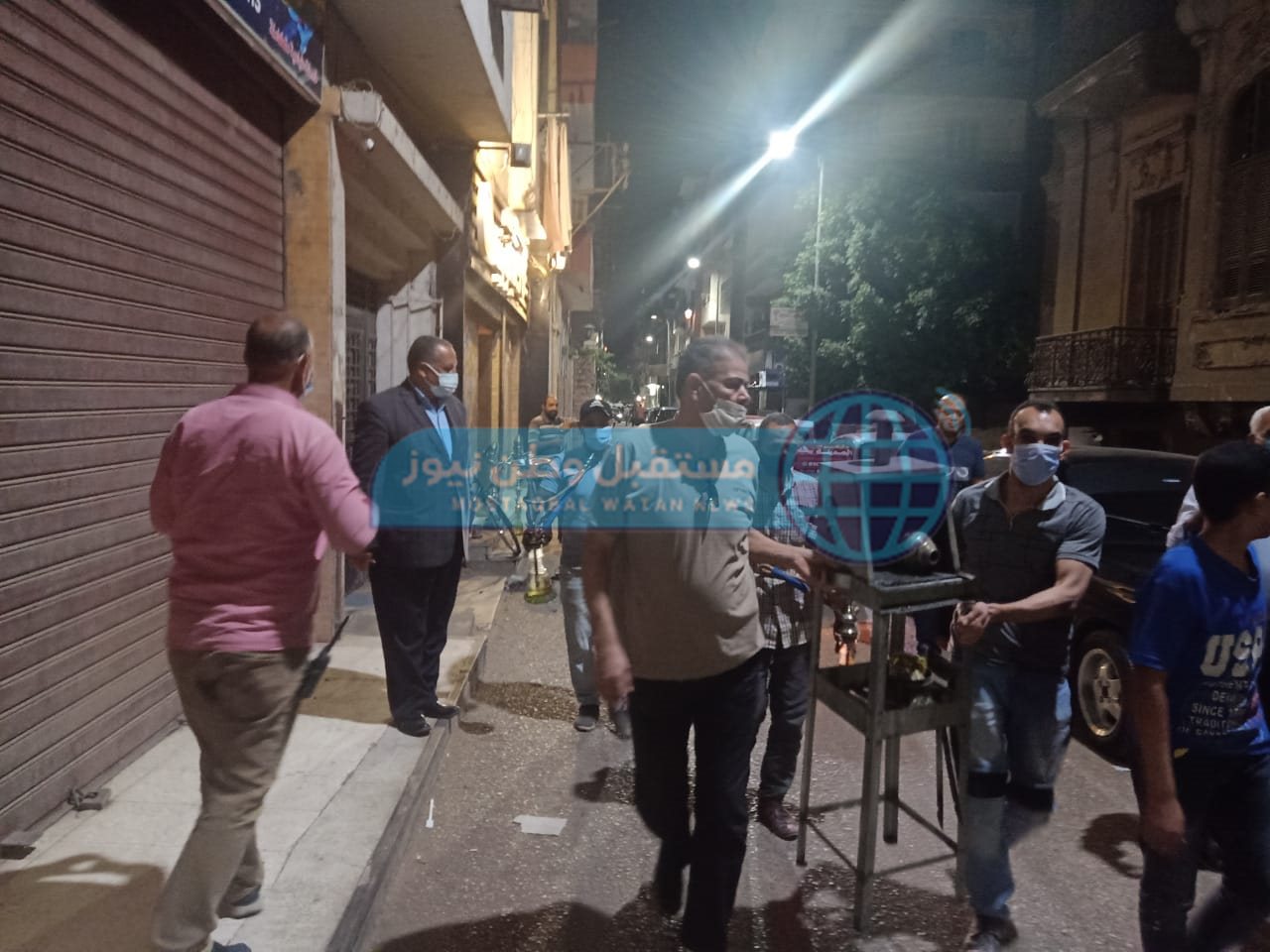 حملة للسكرتير المساعد بحي شرق لمتابعة الاجراءات الاحترازية (2)