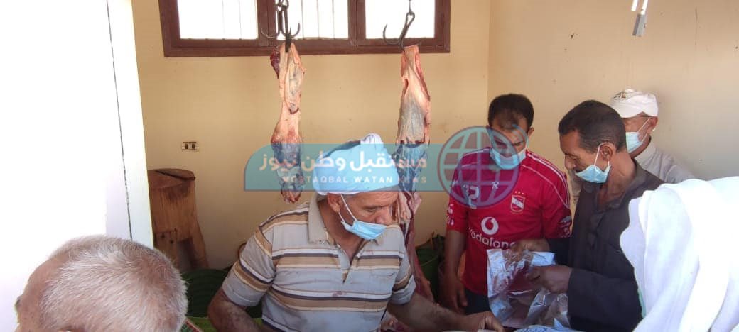 طرح اللحوم البلدية بـ90 جنيها بواحة بلاط في الوادي الجديد 1