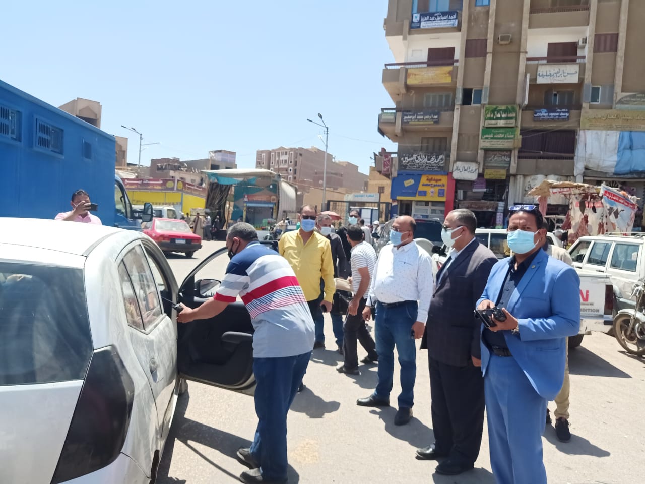 حملة للسكرتير المساعد لمتابعة الاجراءات الاحترازية (3)