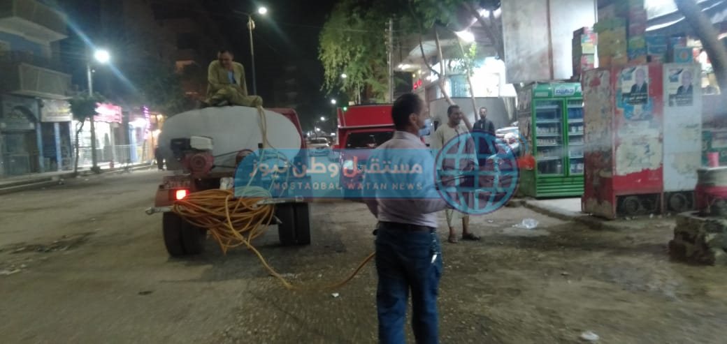 حملات رش وتطهير بالمراكز (8)