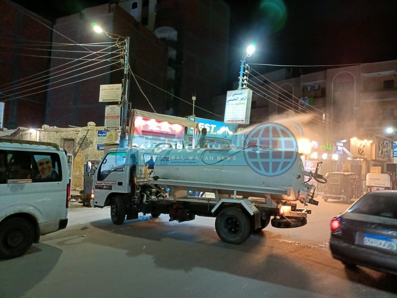 حملات رش وتطهير بالمراكز (2)