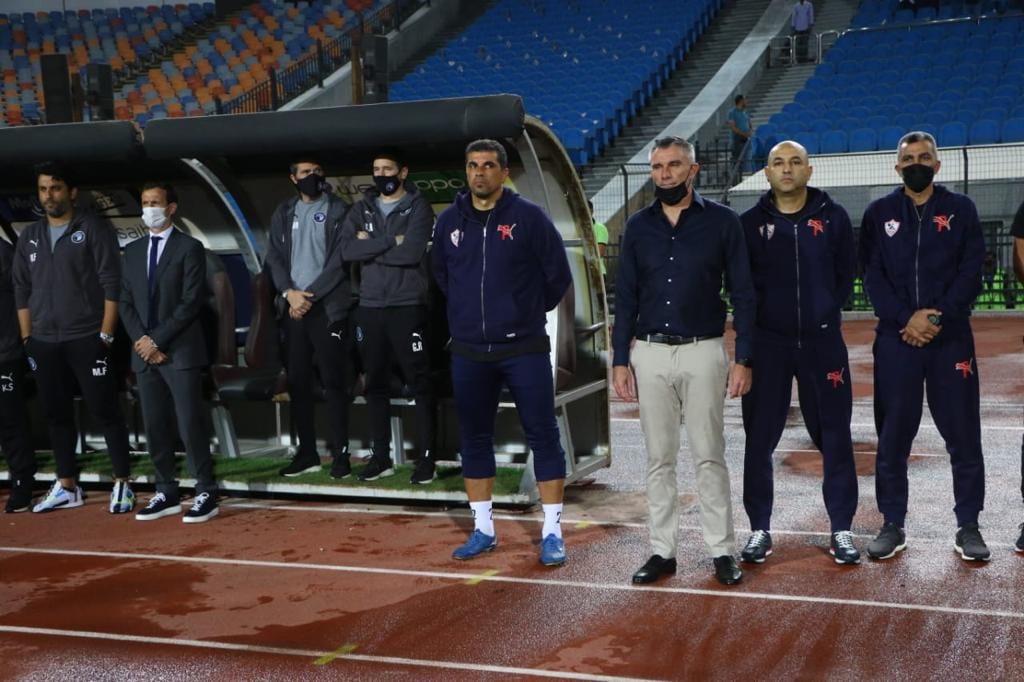 الجهاز الفني لفريق الزمالك