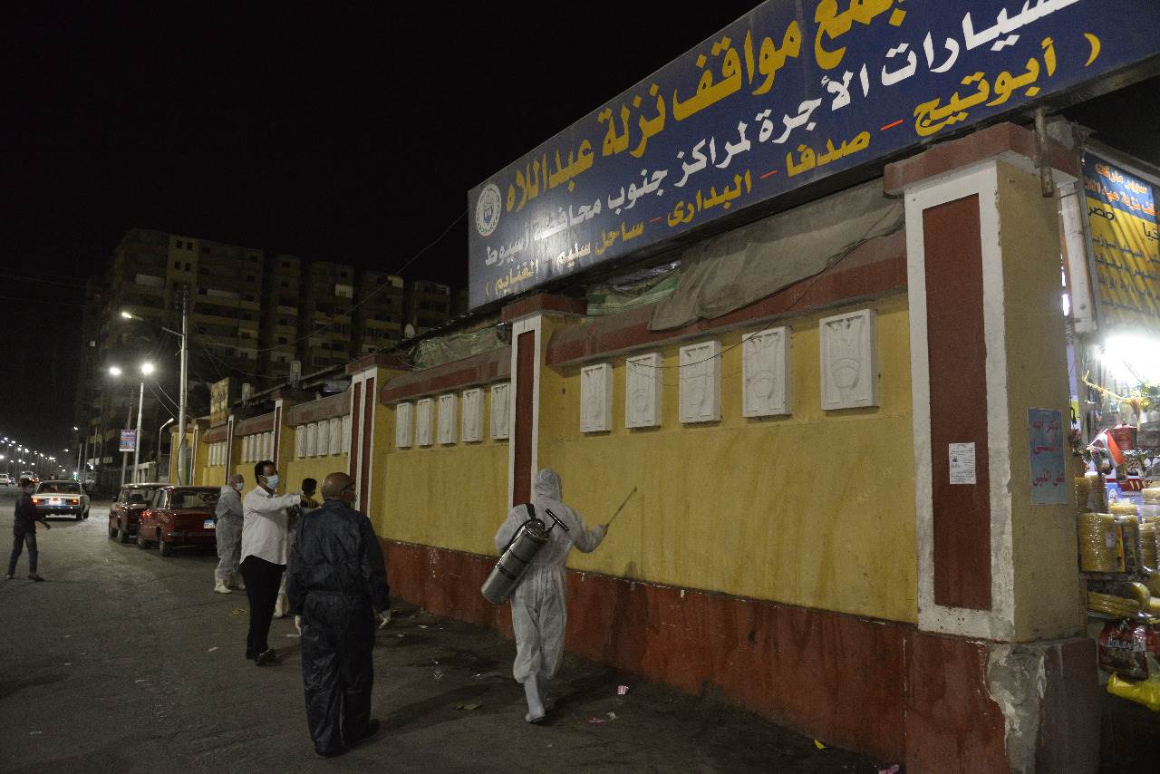 حملات تطهير وتعقيم بأسيوط (4)