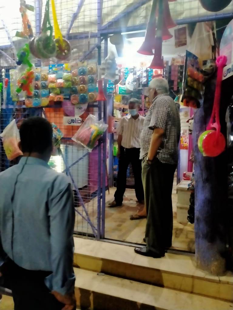 حملات لغلق المحلات بمراكز وأحياء المحافظة (8)