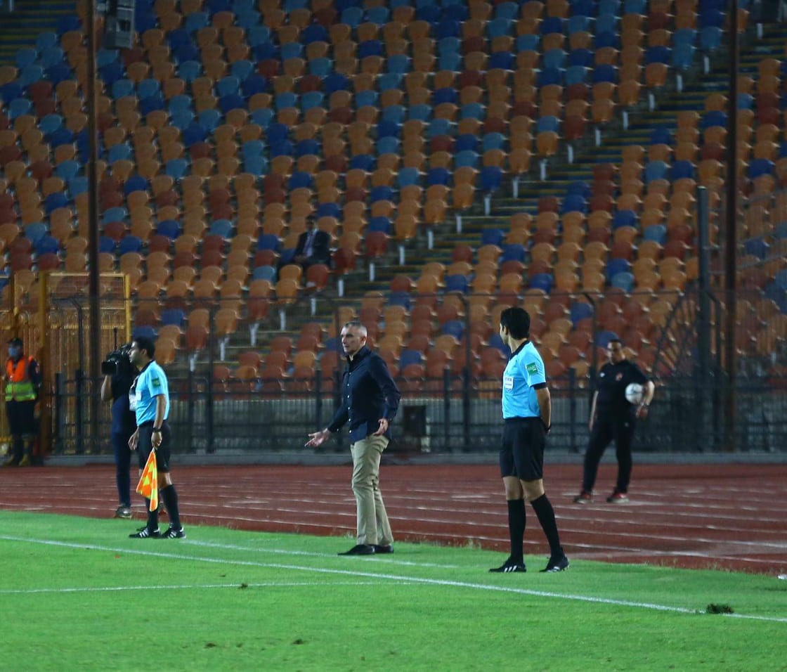 جانب من مباراة الأهلي والزمالك