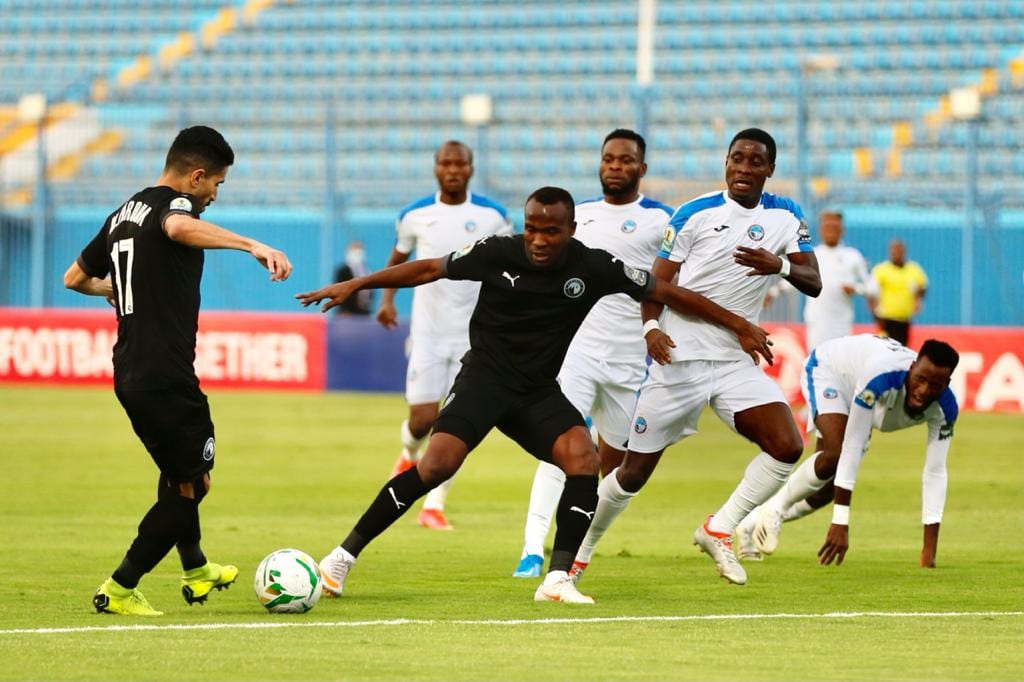 جانب من أحداث المباراة