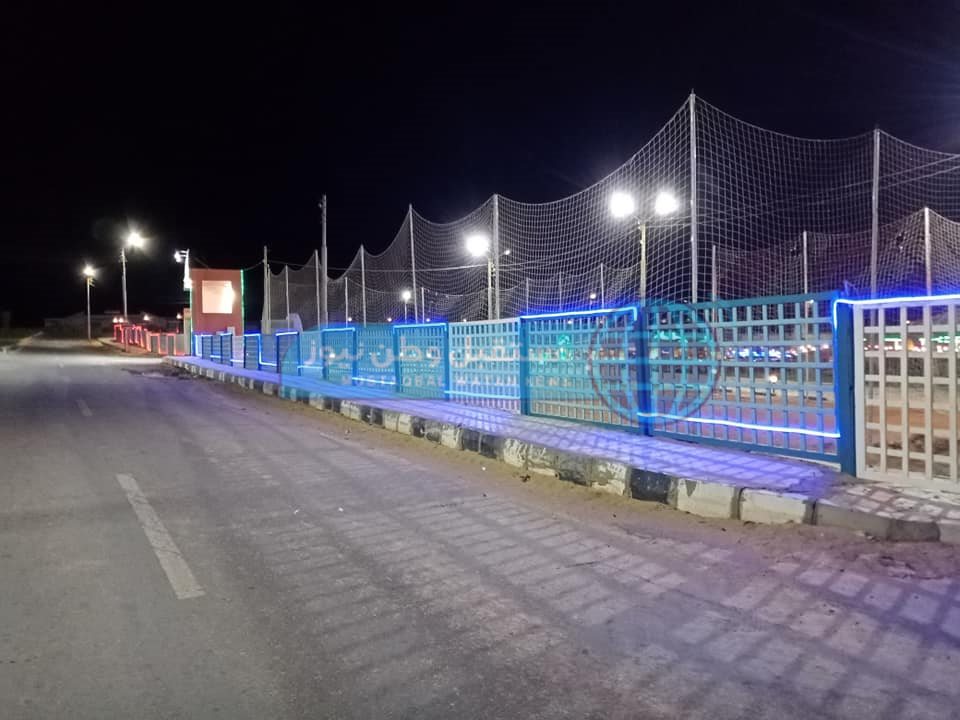 حديقة 30 يونيو بمدينة الخارجة في الوادي الجديد (1)