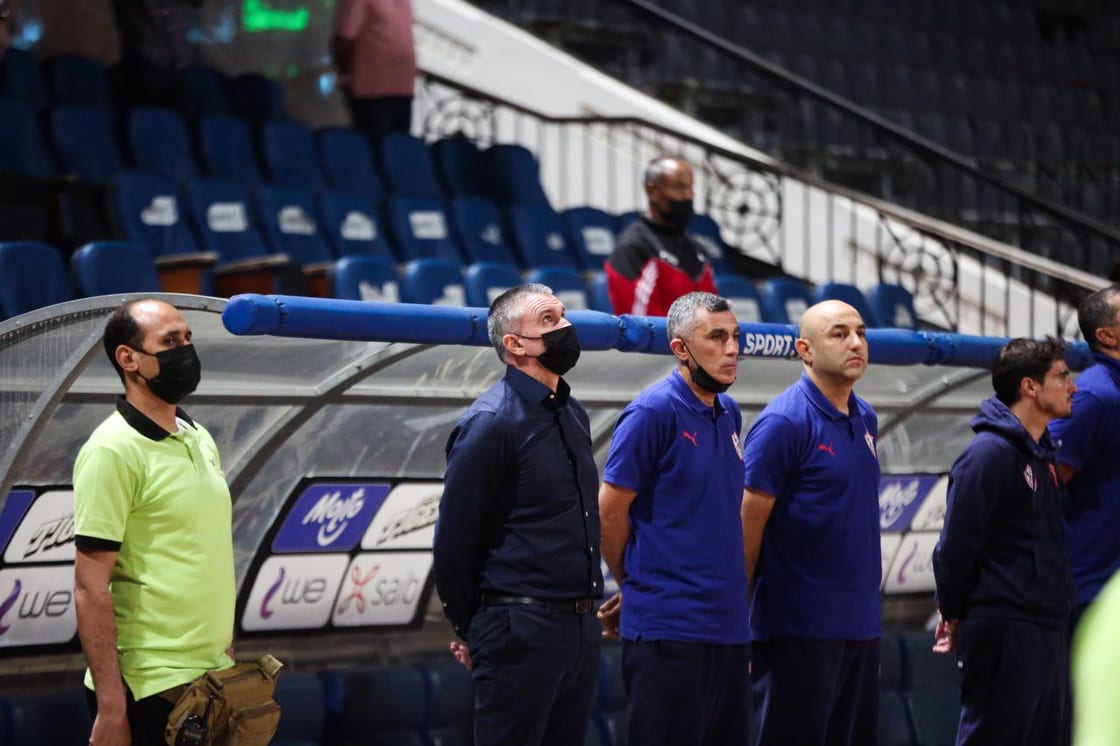 جانب من مباراة الزمالك والمصري