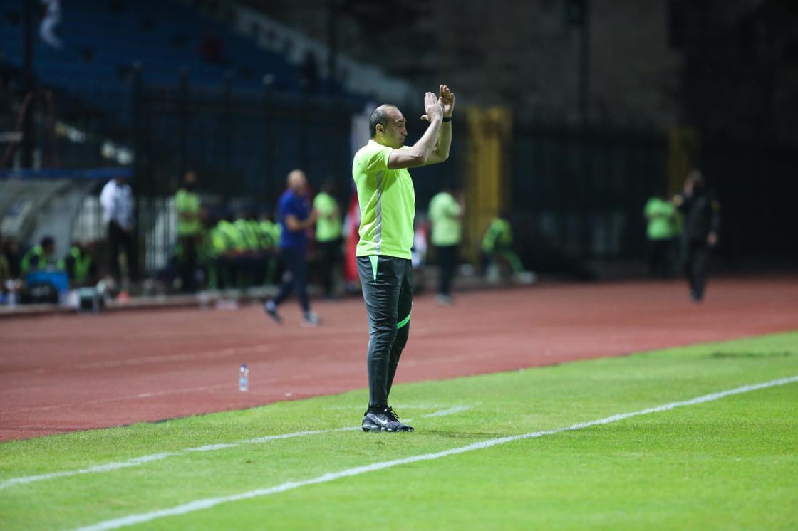 جانب من مباراة الزمالك والمصري