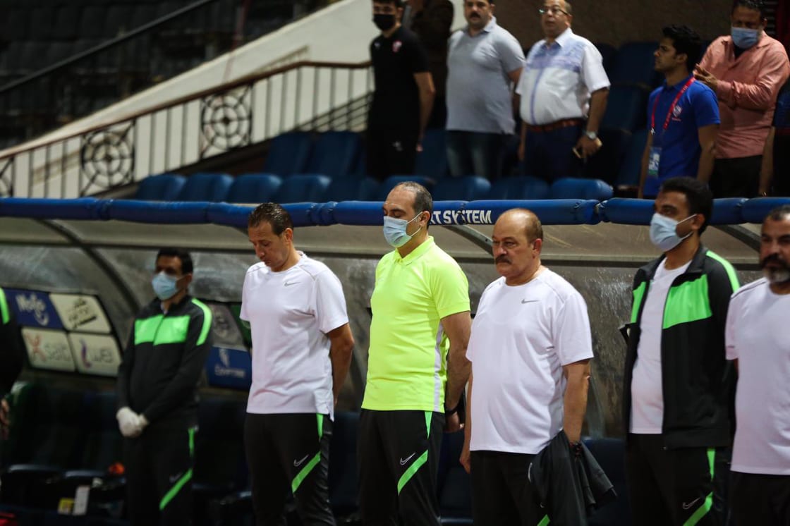 جانب من مباراة الزمالك والمصري