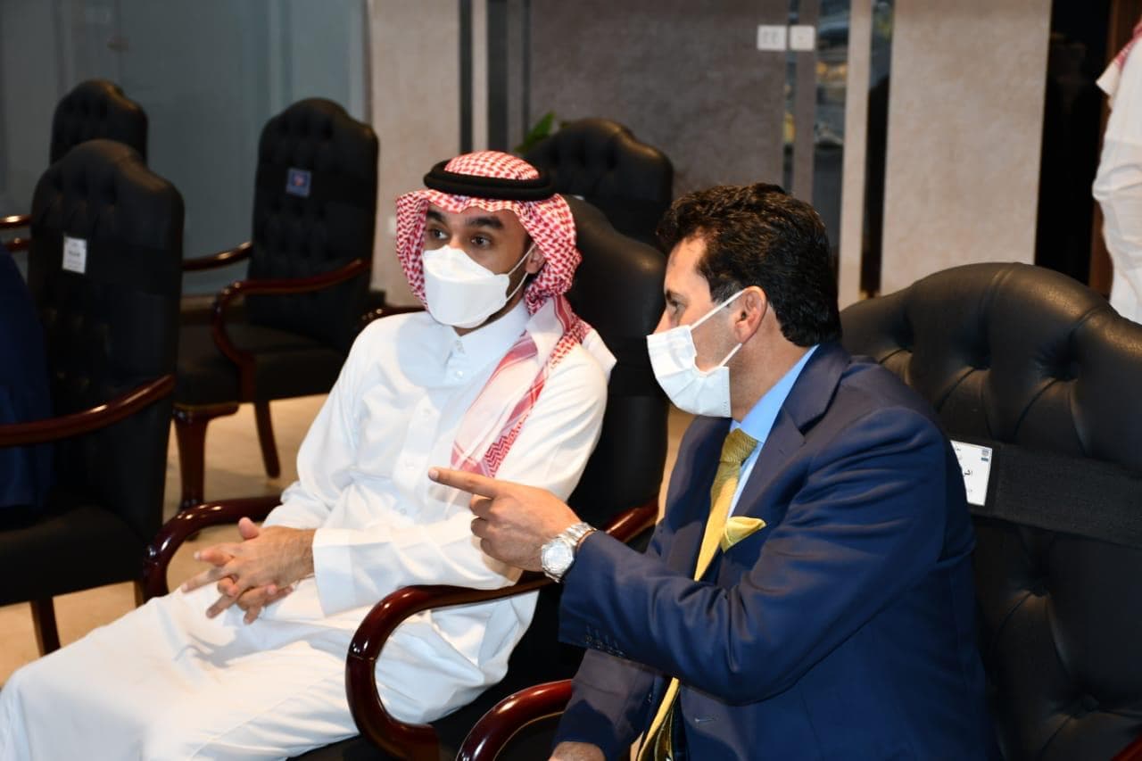 وزير الرياضة ورئيس الاتحاد العربي لكرة القدم