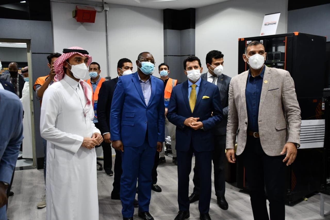 وزير الرياضة ورئيس الاتحاد العربي لكرة القدم